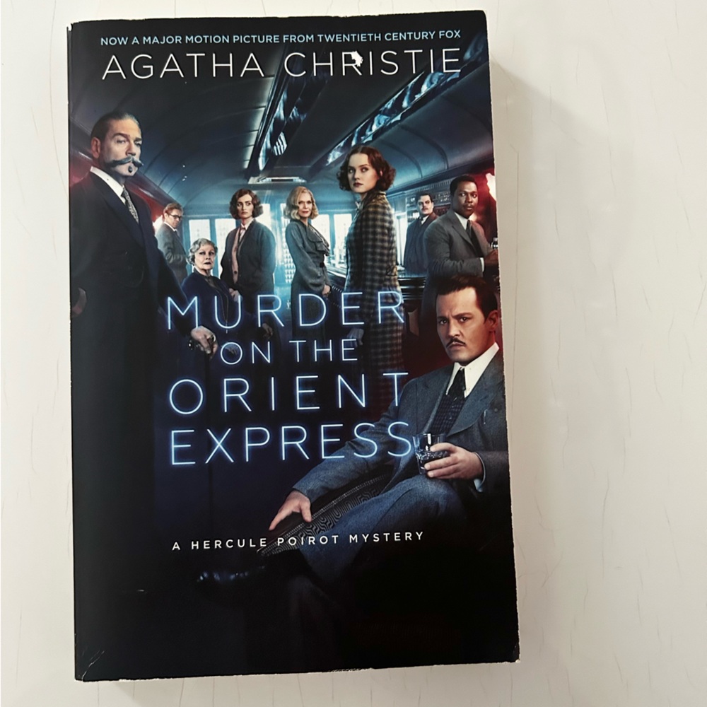 Murder on the Orient Express: A Hercule Poirot Mystery By Agatha Christie Book